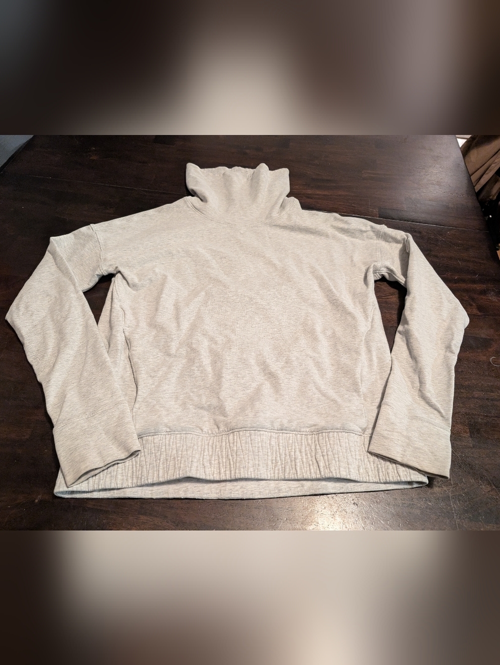 Lululemon Stress Less Pullover, Women's 6, Grey